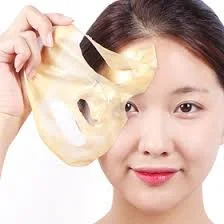 Очищающая маска-пленка премиум-класса с 24-каратным коллоидным золотом Premium Glow 9 24k Gold Mask Pack