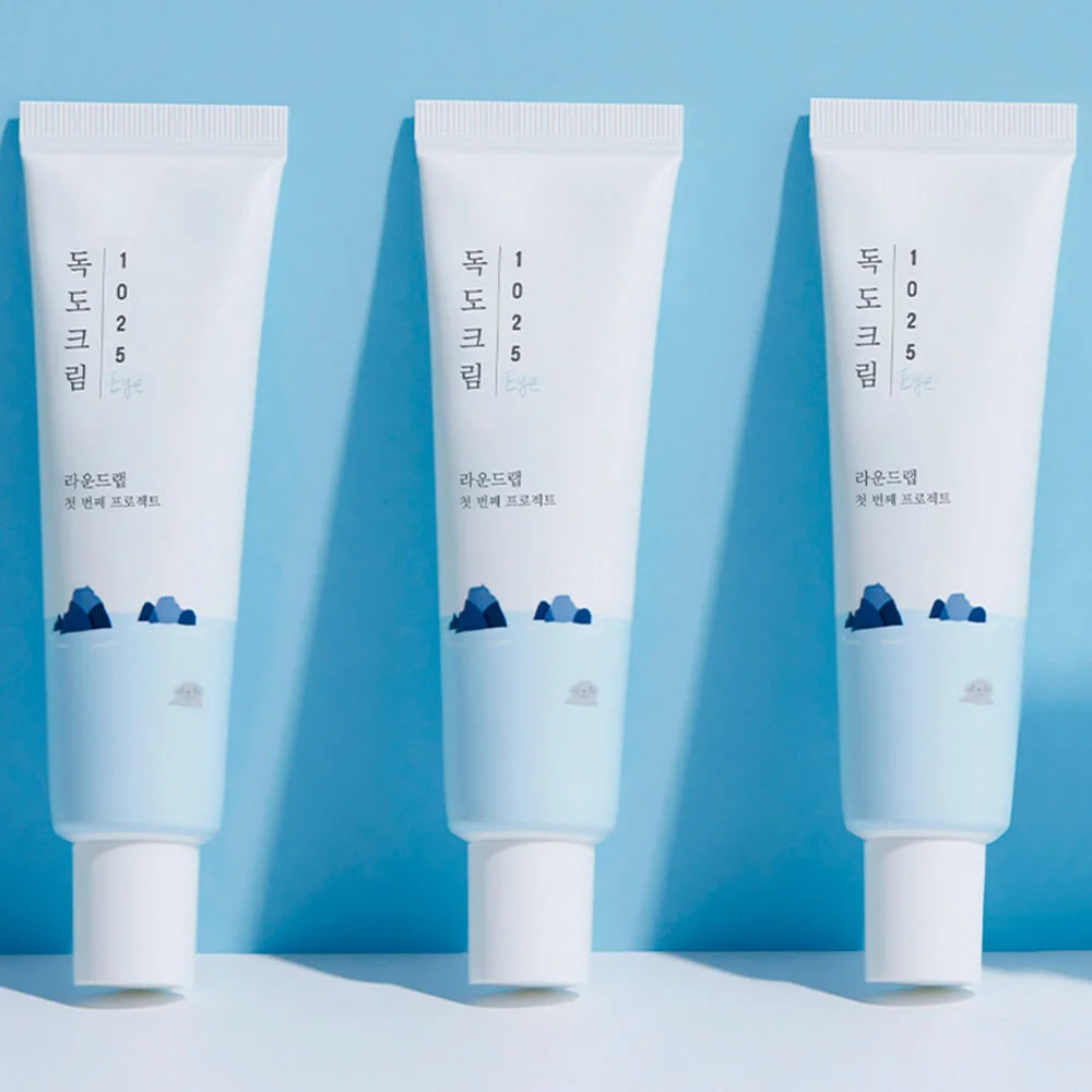 Увлажняющий крем для век с морской водой Round Lab Dokdo Eye Cream