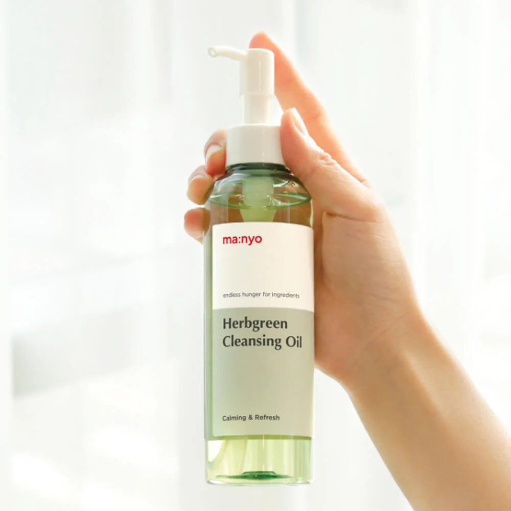 Гидрофильное масло на основе комплекса трав Manyo Herb Green Cleansing Oil