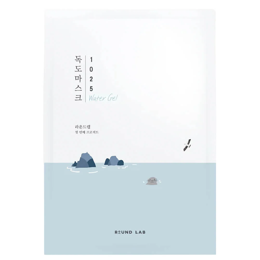 Ультратонкая маска для глубокого увлажнения Round Lab 1025 Dokdo Hydrating Water Gel Mask Sheet