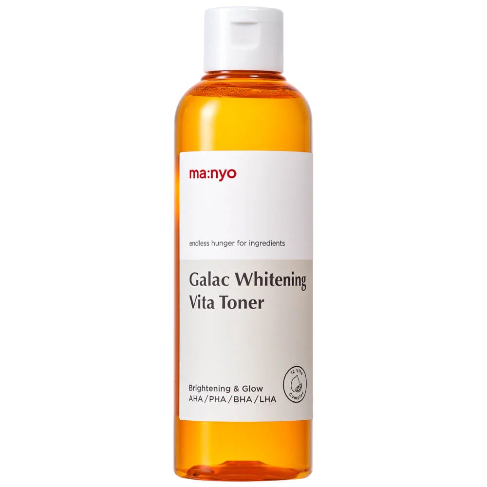 Мультивитаминный тоник для тусклой кожи Manyo Galac Whitening Vita Toner