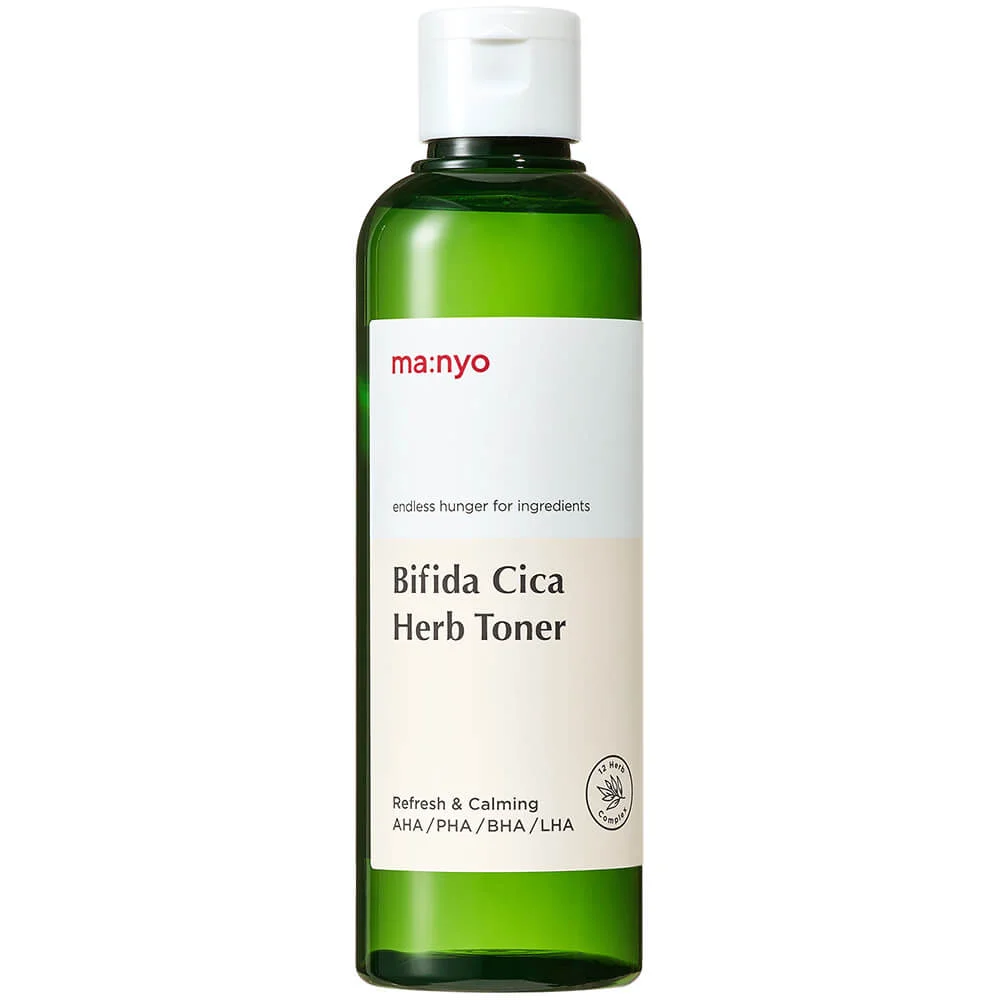 Успокаивающий тоник для чувствительной кожи Manyo Bifida Cica Herb Toner