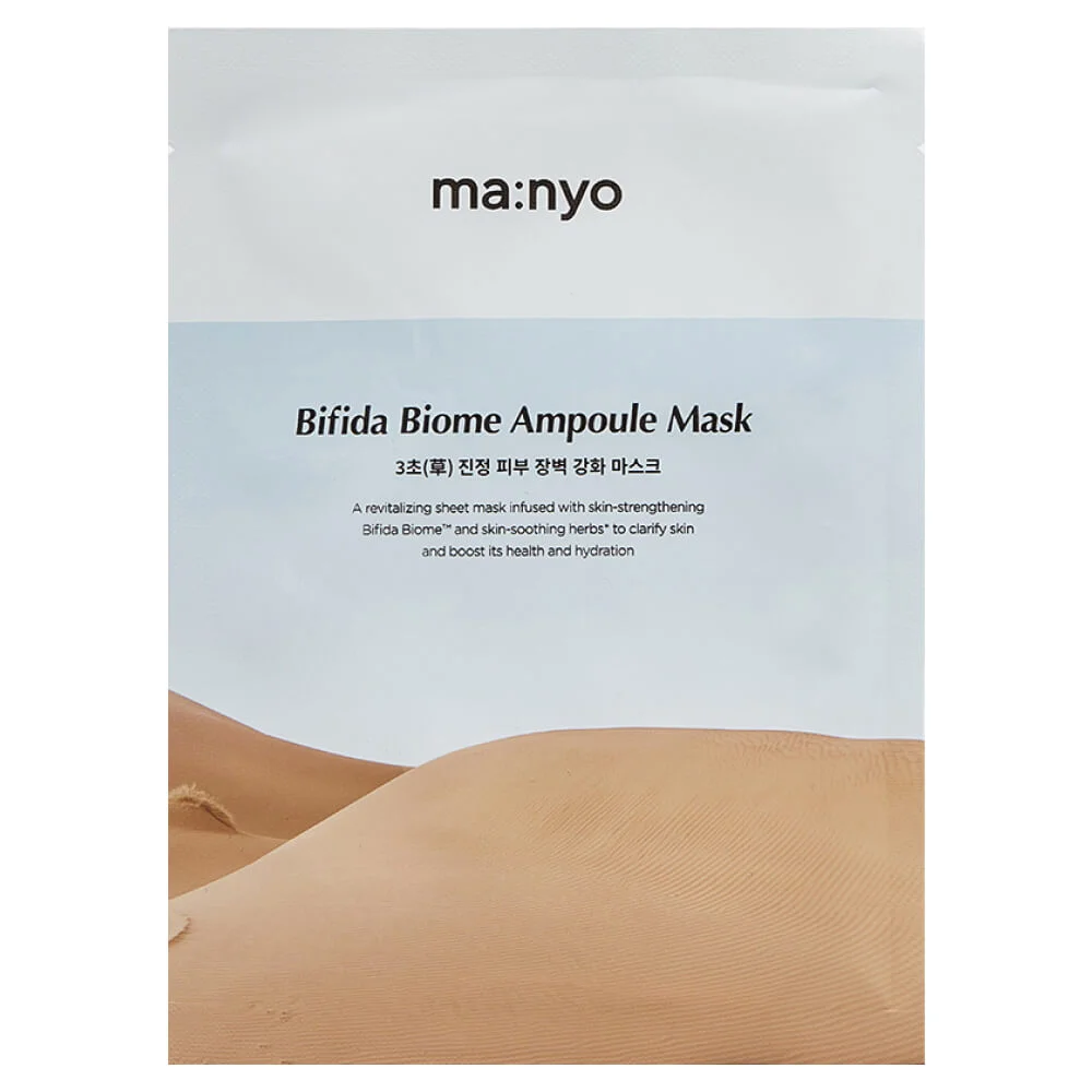 Восстанавливающая маска с пробиотиками Manyo Bifida Biome Ampoule Mask