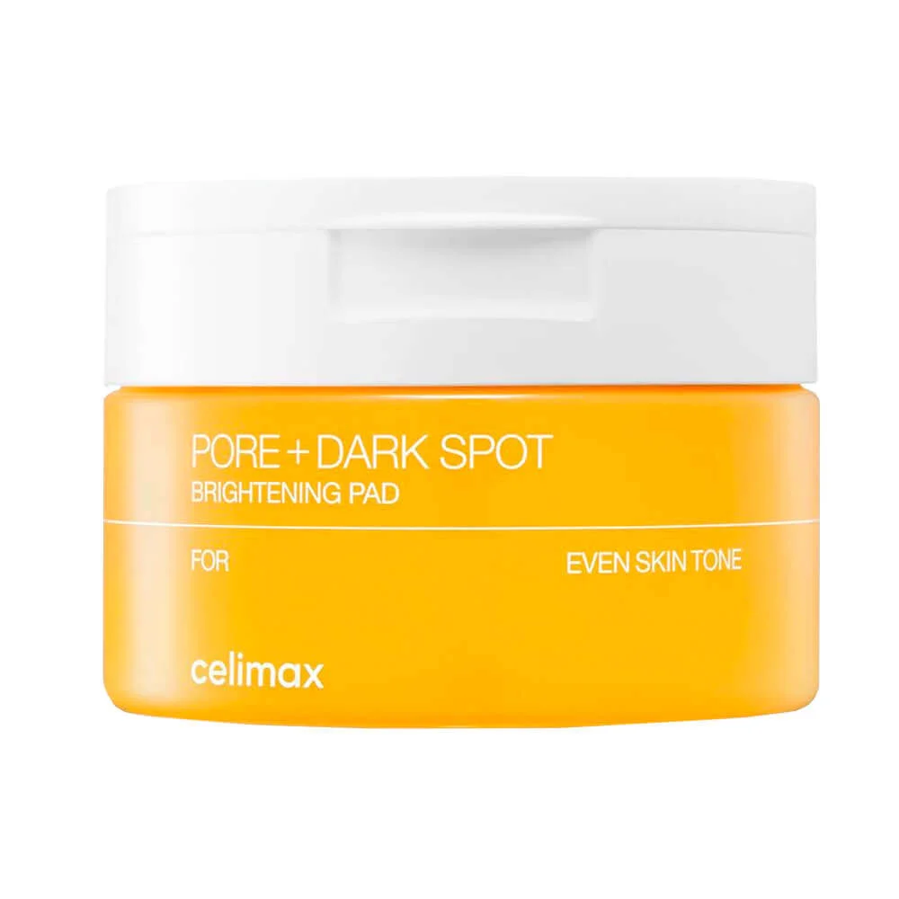 Тонер-пэды для выравнивания тона и рельефа кожи Celimax Pore+Dark Spot Brightening Pad 40шт