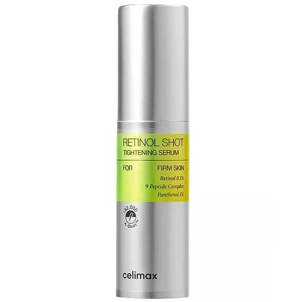 Подтягивающая сыворотка с ретинолом и микроиглами Celimax The Vita-A Retinol Shot Tightening Serum