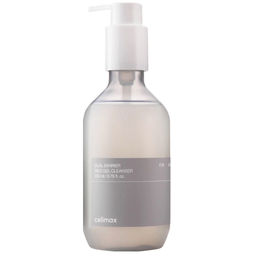 Гель-пенка для умывания с комплексом церамидов Celimax Dual Barrier Mild Gel Cleanser