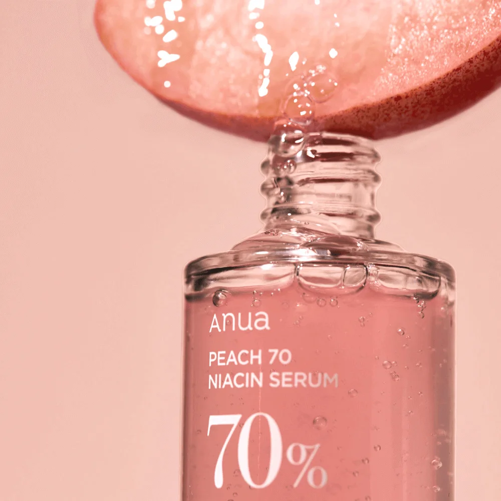 Сыворотка с персиком для гладкой и сияющей кожи Anua Peach 70% Niacin Serum