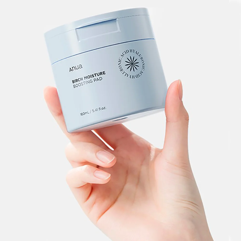 Увлажняющие пэды с берёзовым соком Anua Birch Moisture Boosting Pad