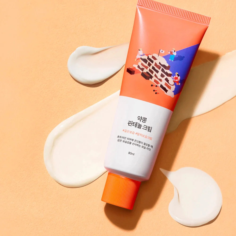 Барьерный крем с чёрной соей и пантенолом Round Lab Soybean Panthenol Cream