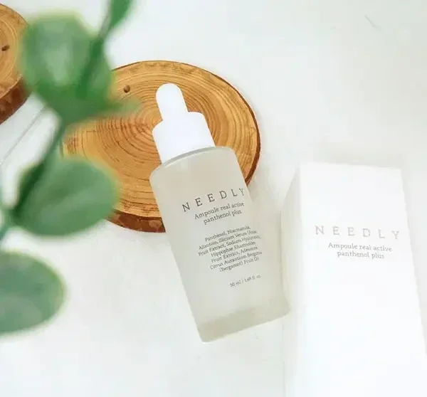 Увлажняющая сыворотка с пантенолом для лица NEEDLY Ampoule real active panthenol plus