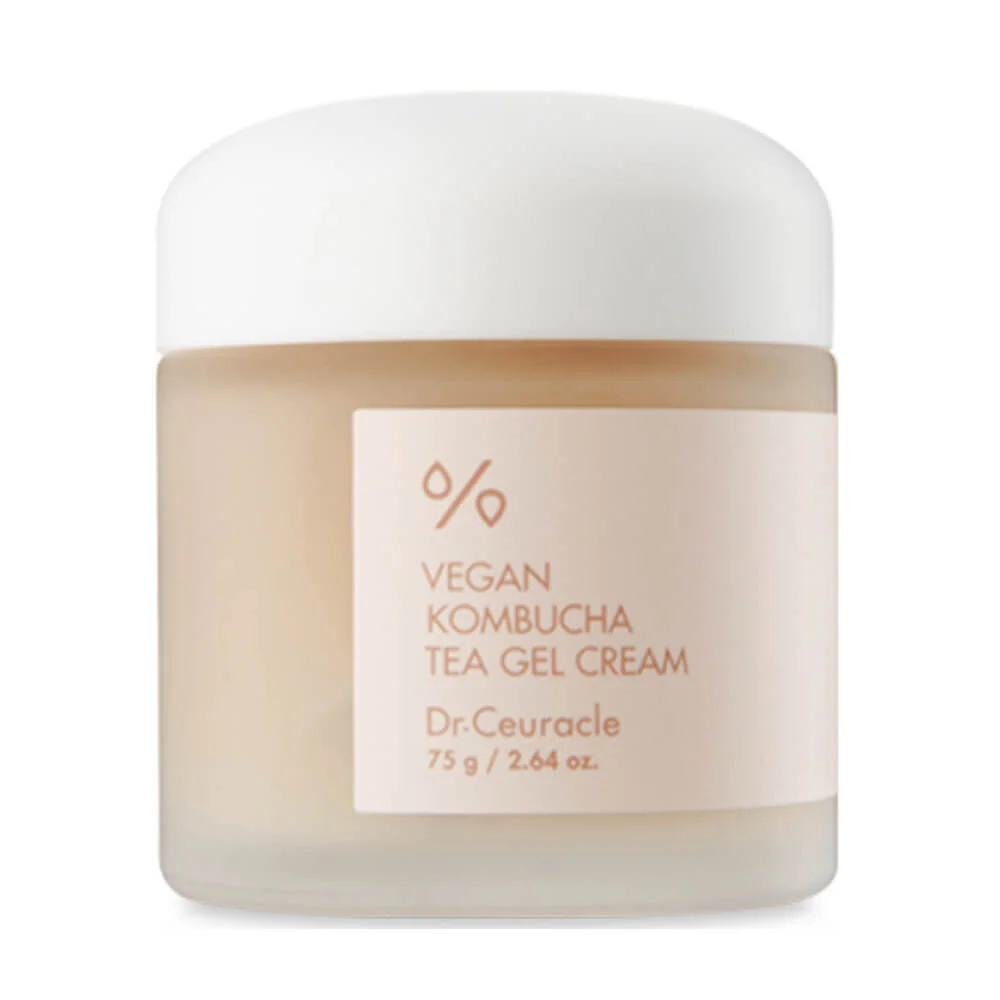Увлажняющий веганский крем с комбучей Dr.Ceuracle Vegan Kombucha Tea Gel Cream