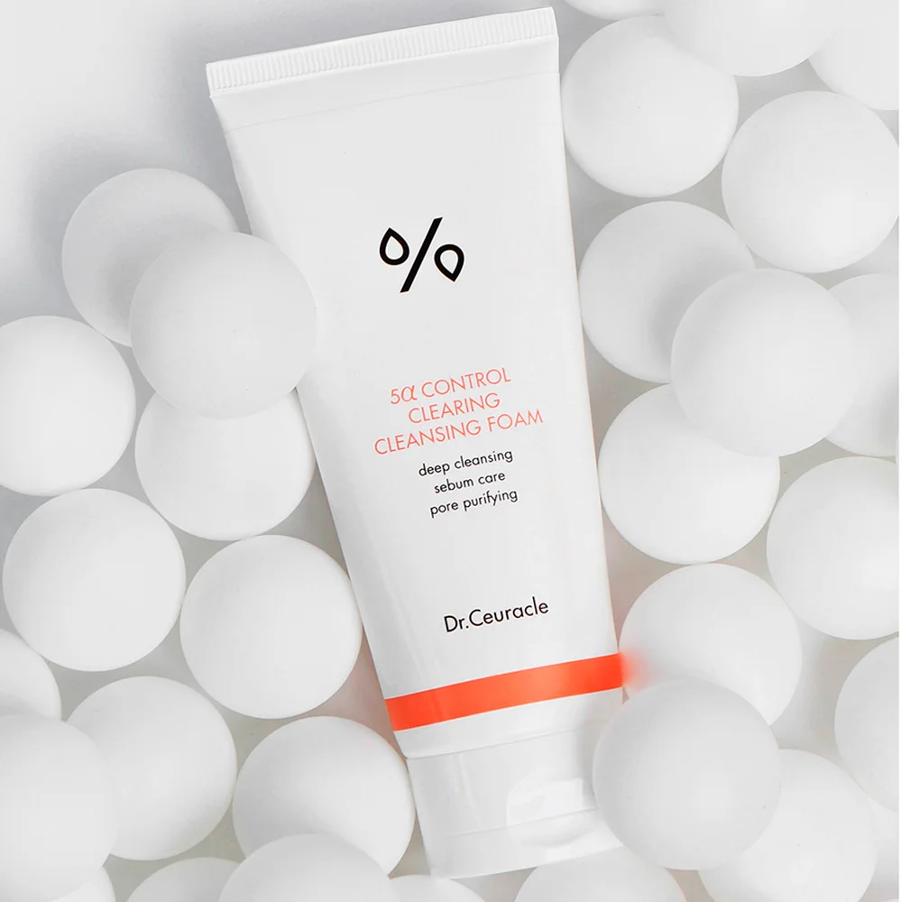 Себорегулирующая пенка для жирной кожи Dr.Ceuracle 5α Control Clearing Cleansing Foam