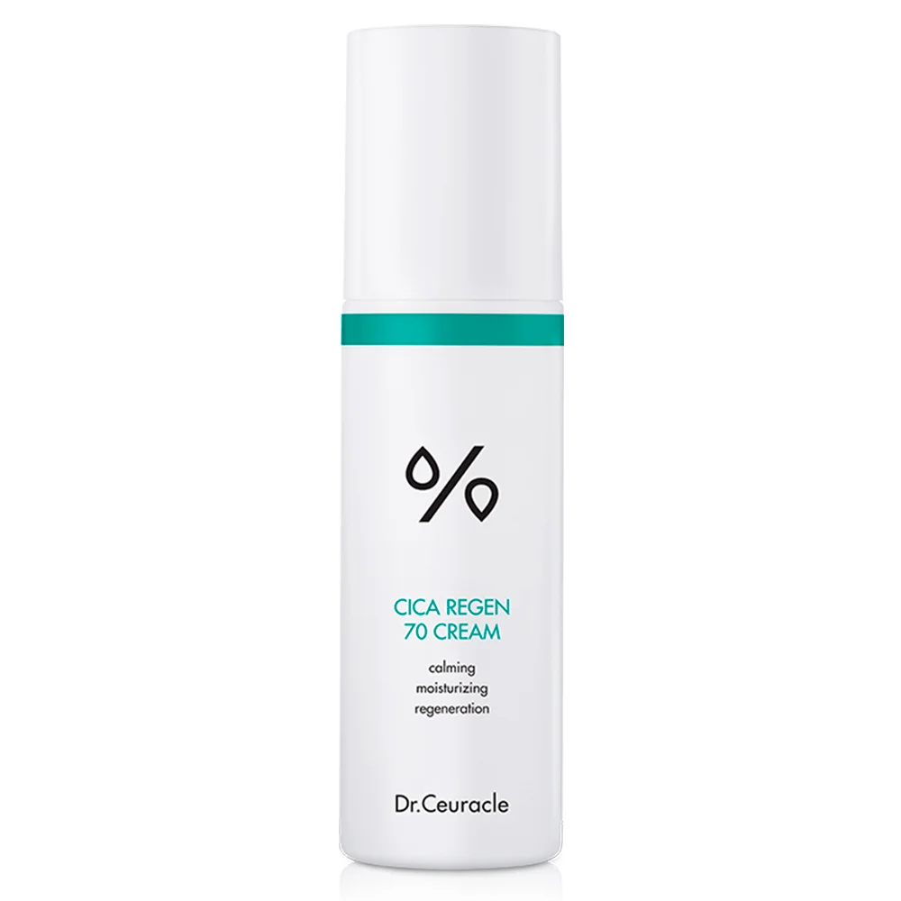 Успокаивающий крем для чувствительной кожи с 70% центеллы Dr.Ceuracle Cica Regen 70 Cream
