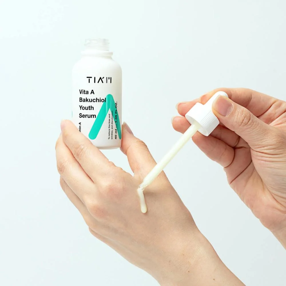 Сыворотка с ретинолом и бакучиолом от первых возрастных изменений TIAM Vita A Bakuchiol Youth Serum