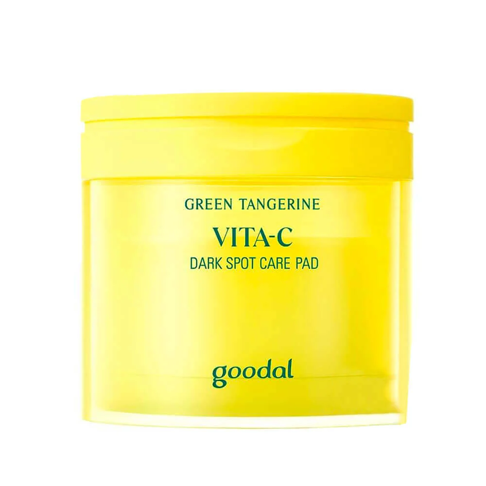 Осветляющие тонер-пэды с витамином C Goodal Green Tangerine Vita C Dark Spot Care Pad
