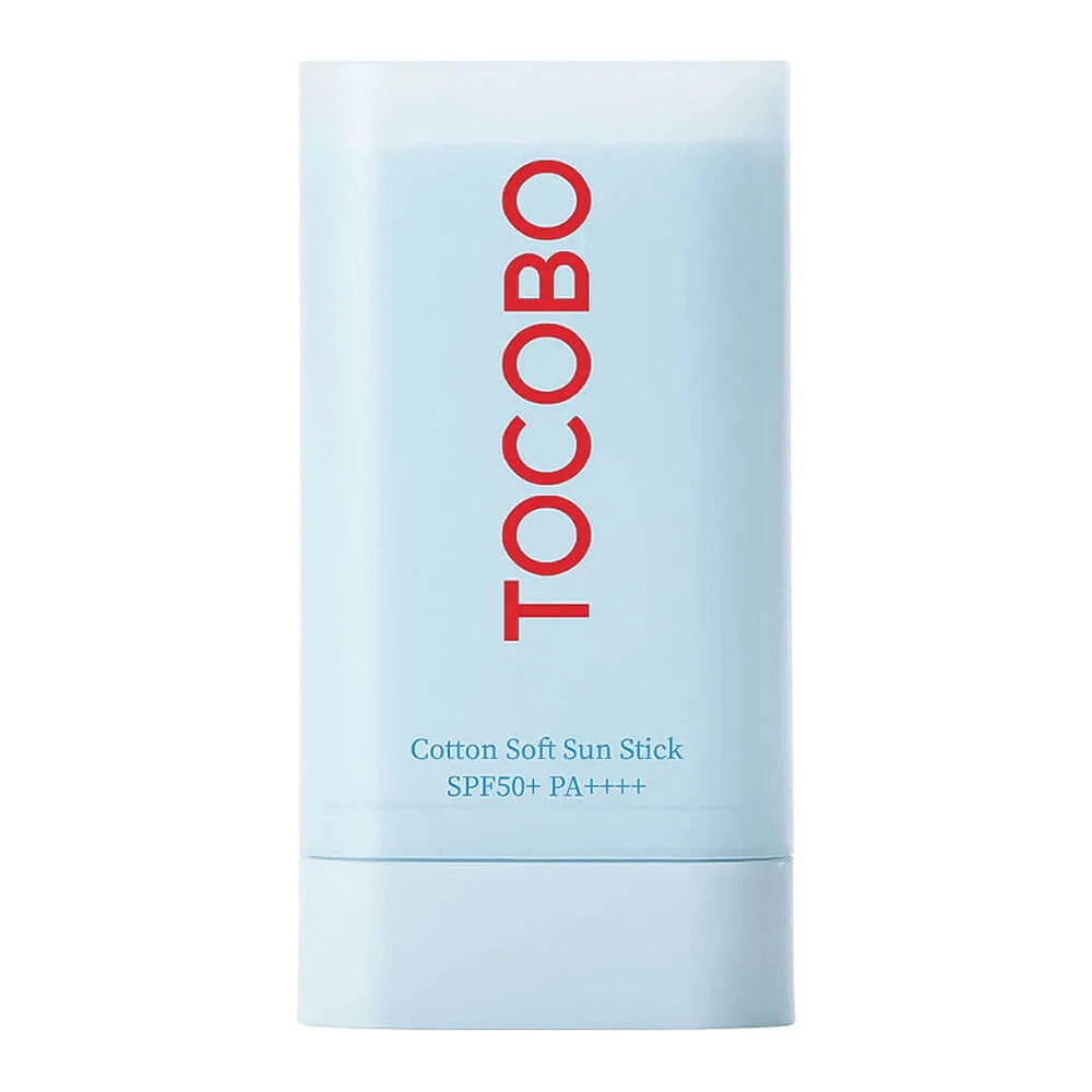 Себорегулирующий солнцезащитный стик для лица Tocobo Cotton Soft Sun Stick SPF50+ PA++++