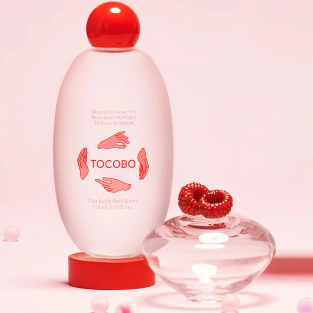 Антиоксидантный тоник для сужения пор с ягодами Tocobo Vita Berry Pore Toner