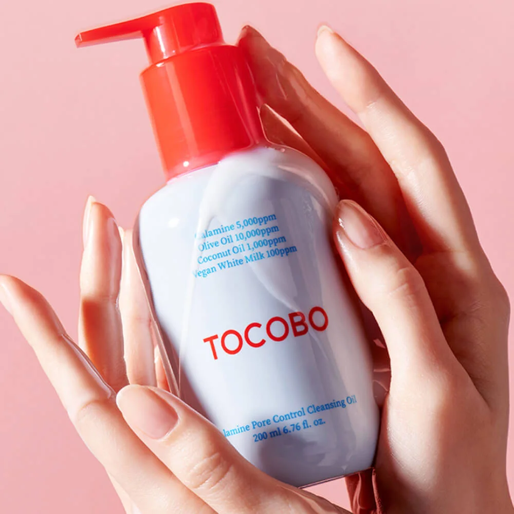 Гидрофильное масло для проблемной кожи с каламином Tocobo Calamine Pore Control Cleansing Oil