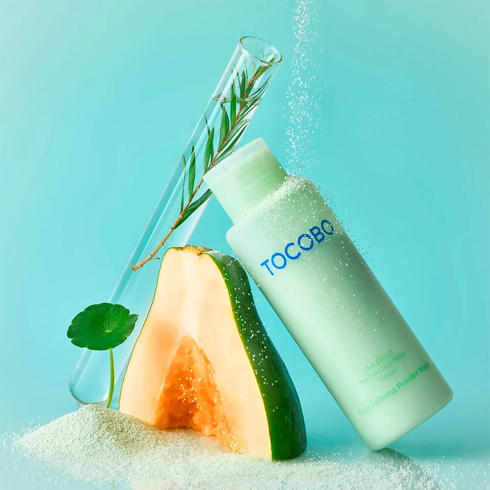 Энзимная пудра для чувствительной кожи с центеллой Tocobo Cica Calming Powder Wash