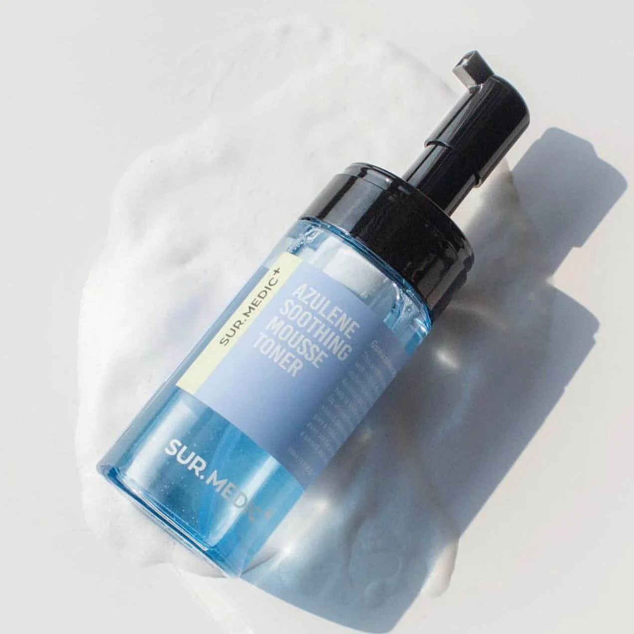 Успокаивающий тонер-мусс с азуленом SUR.MEDIC+ Azulene Soothing Mousse Toner