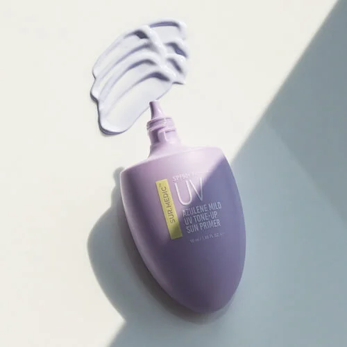 Легкий солнцезащитный праймер SUR.MEDIC+ Azulene Mild UV Tone-Up Sun Primer SPF50+ PA++++