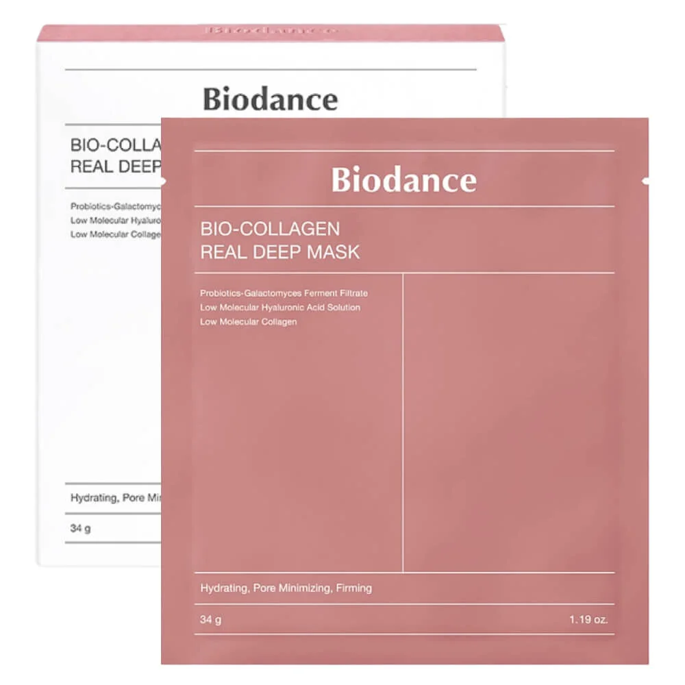 Ночная гидрогелевая маска с коллагеном для эластичности кожи Biodance Bio-Collagen Real Deep Mask