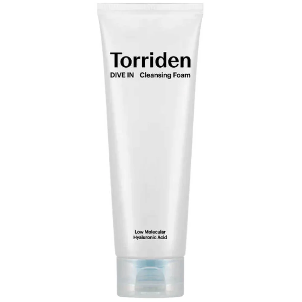 Гипоаллергенная пенка для умывания Torriden DIVE IN Low Molecular Hyaluronic Acid Cleansing Foam
