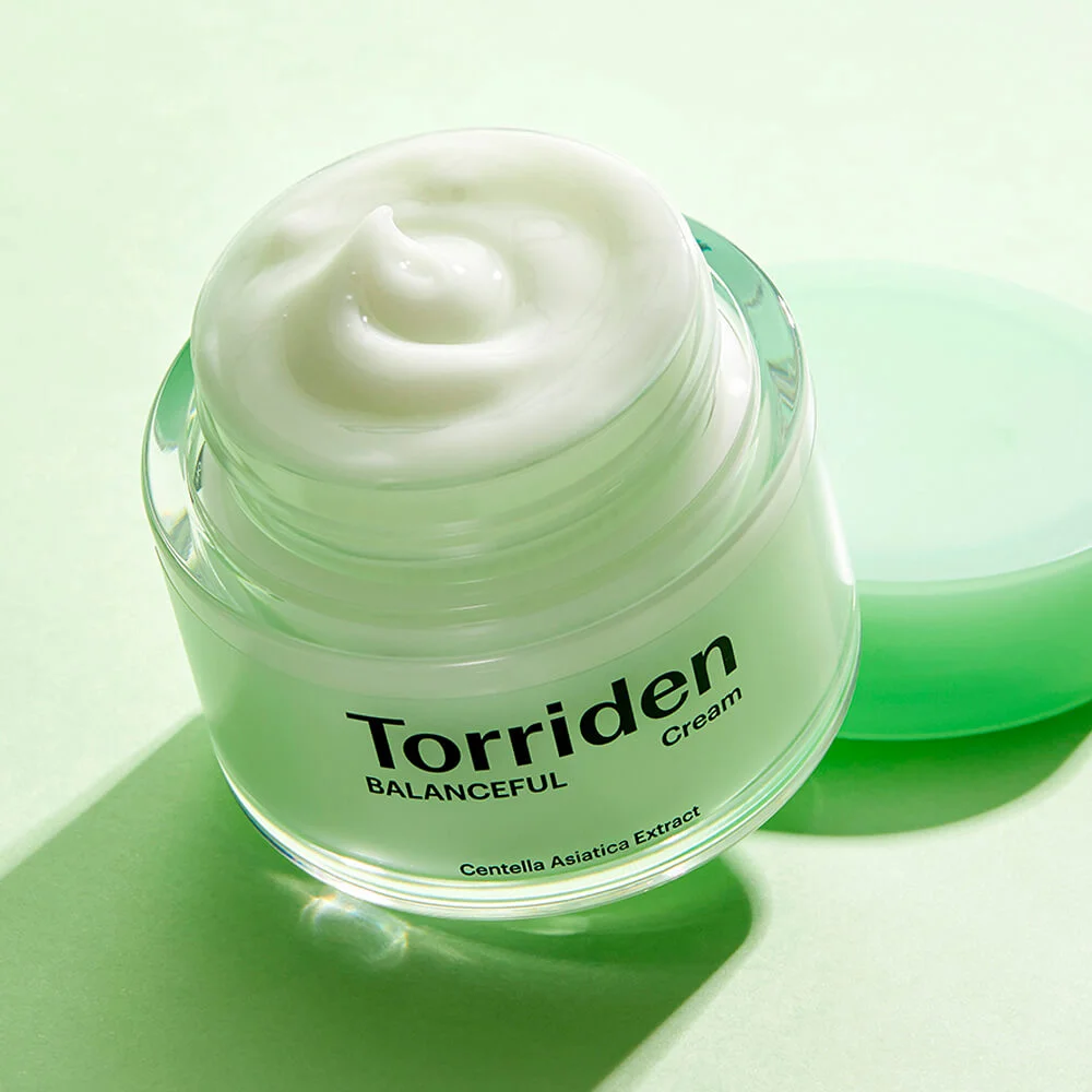 Гипоаллергенный успокаивающий крем с центеллой Torriden Balanceful Cica Cream