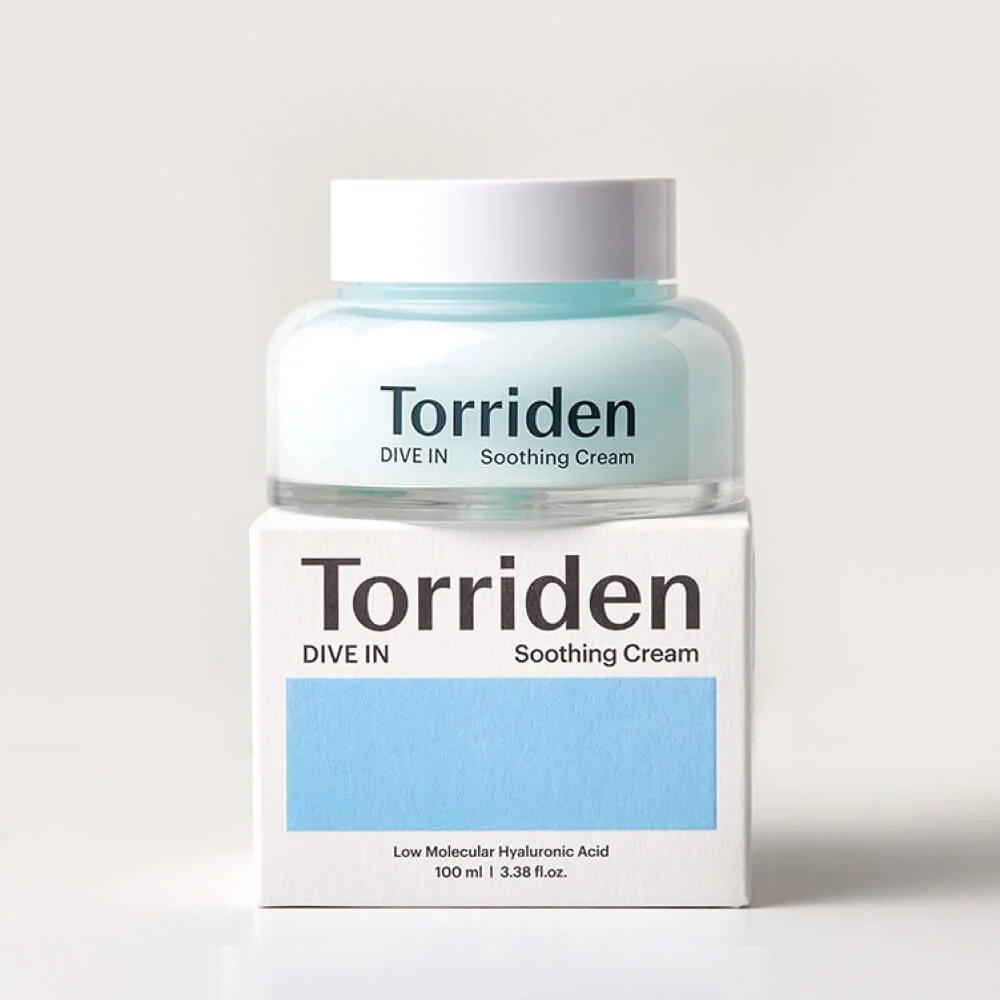 Успокаивающий крем для сухой кожи Torriden DIVE IN Low Molecular Hyaluronic Acid Soothing Cream