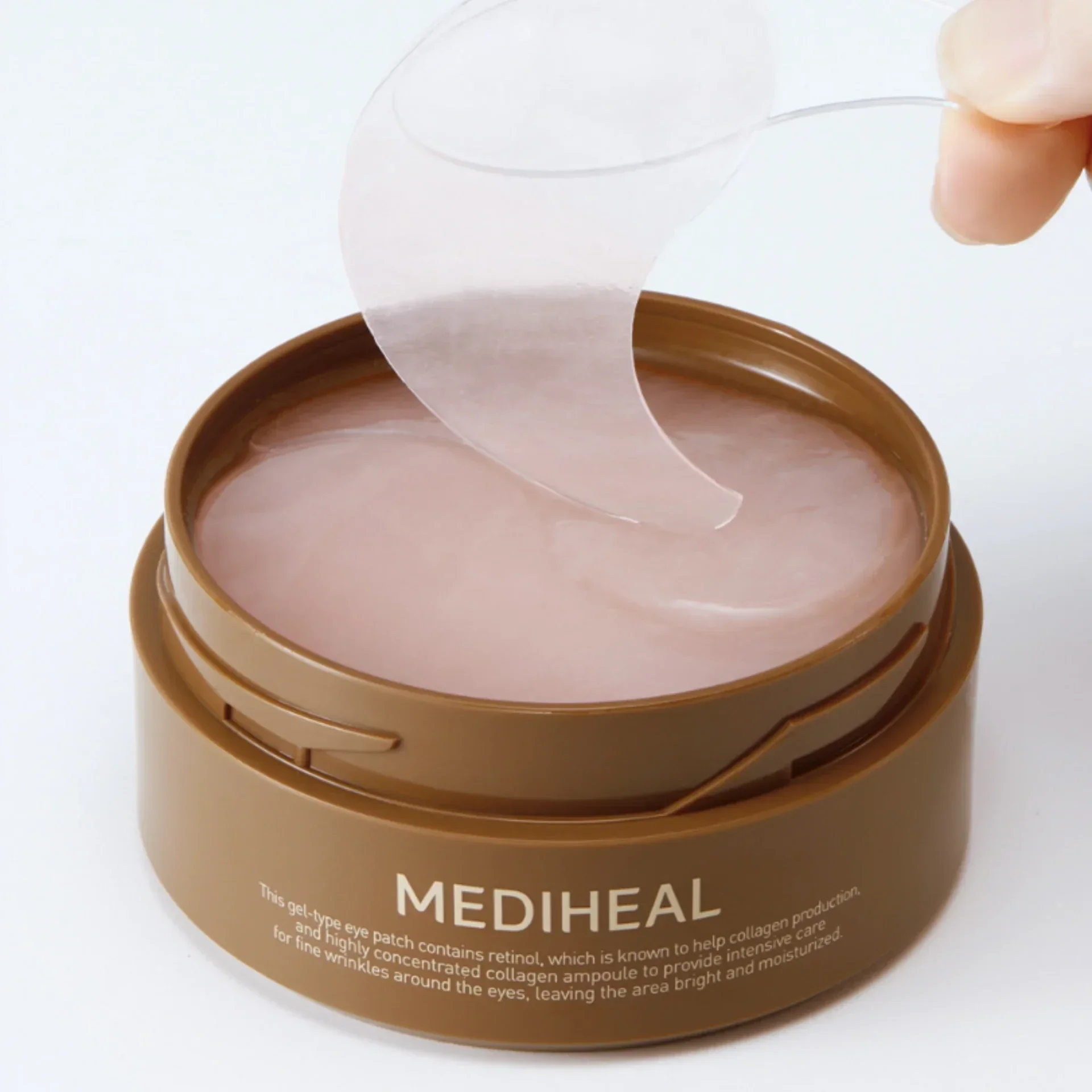 Патчи против морщин Mediheal гидрогелевые Retinol Collagen Eye Ampoule Patch 