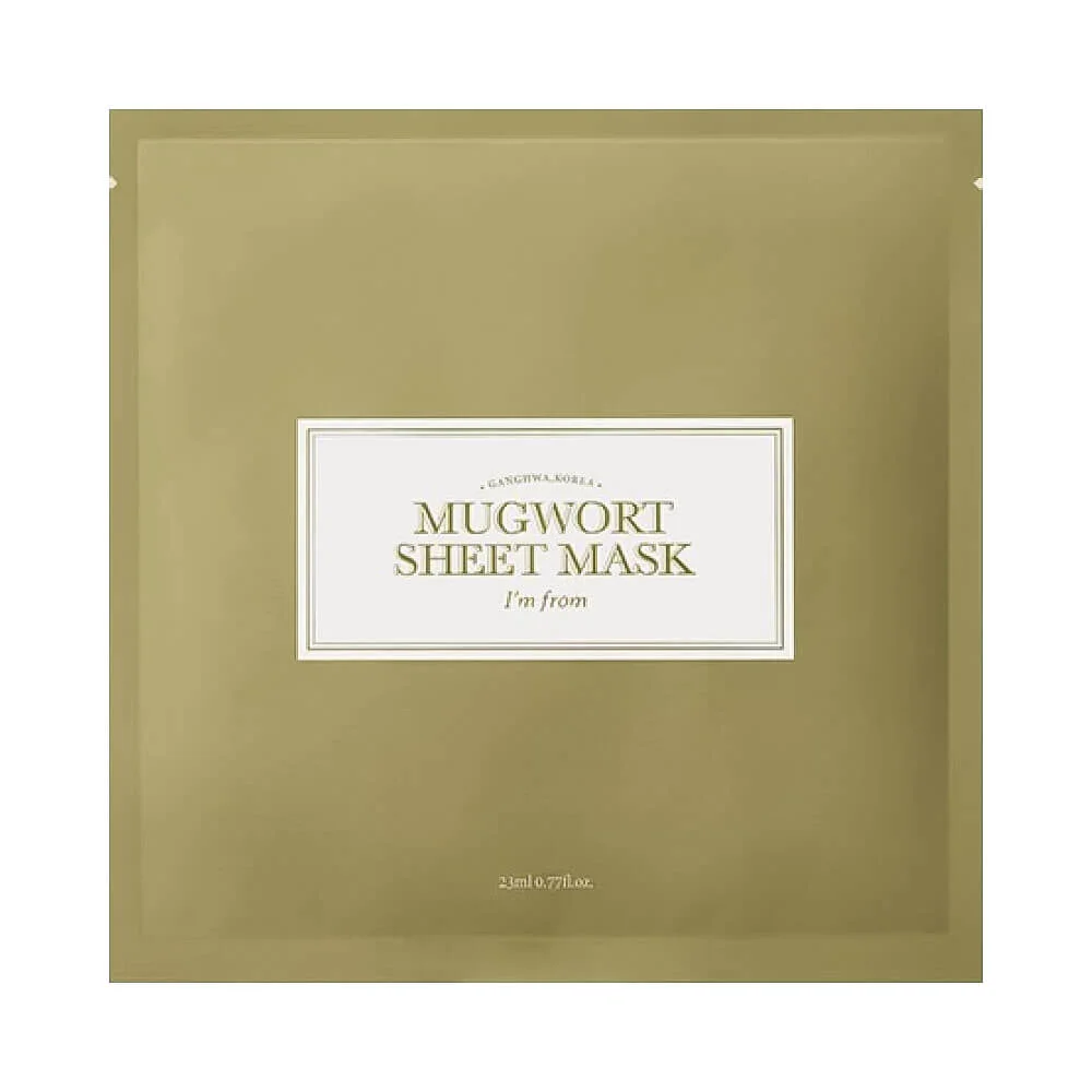 Тканевая маска с полынью для проблемной кожи I'm From Mugwort Sheet Mask