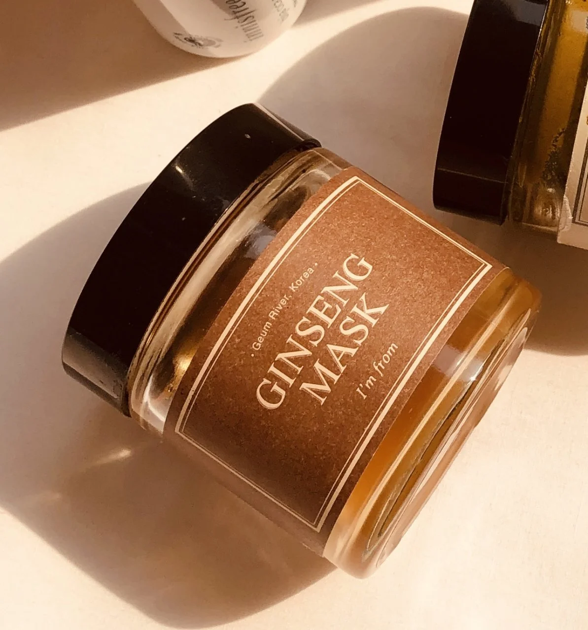 Антивозрастная маска с женьшенем I'm From Ginseng Mask