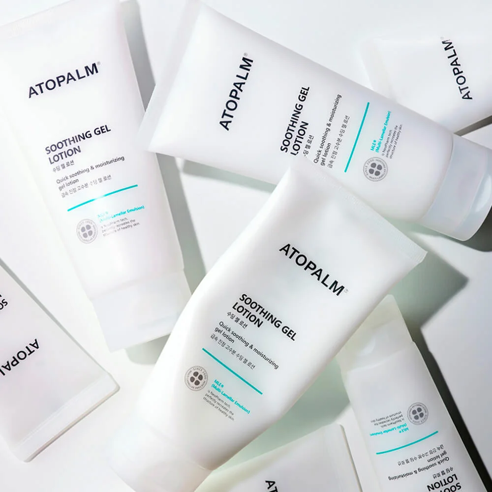 Успокаивающий гель-лосьон для лица и тела с соком бамбука Atopalm Soothing Gel Lotion