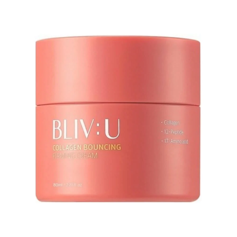 Коллагеновый крем для упругости кожи с пептидами BLIV:U Collagen Bouncing Firming Cream