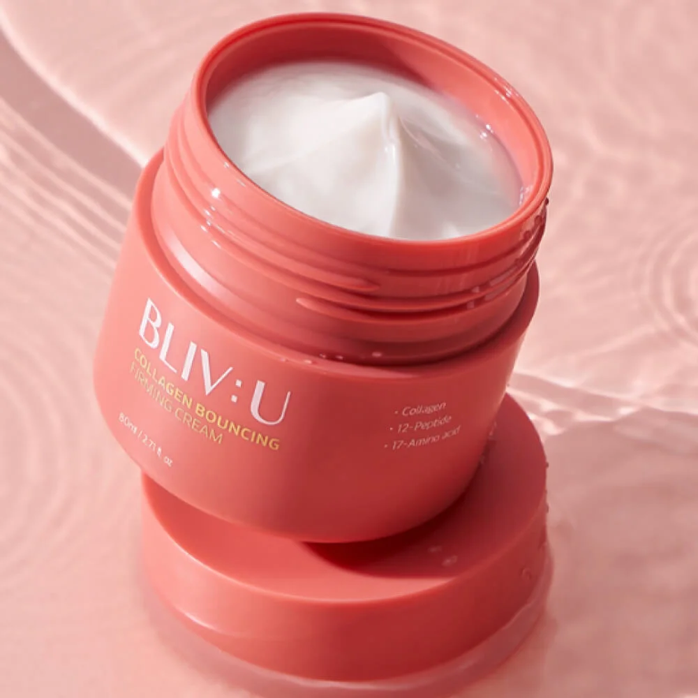 Коллагеновый крем для упругости кожи с пептидами BLIV:U Collagen Bouncing Firming Cream