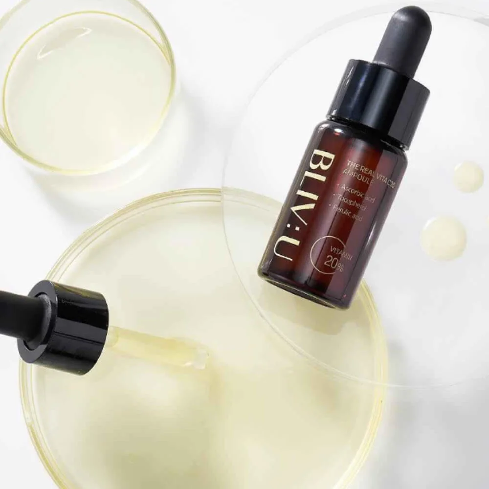 Осветляющая липосомальная ампула с 20% витамина С BLIV:U The Real Vita C 20 Ampoule