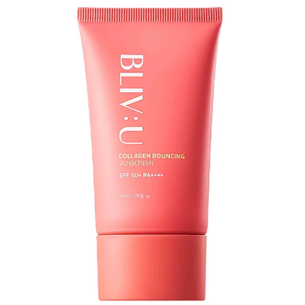 Коллагеновый солнцезащитный крем с пептидами BLIV:U Collagen Bouncing Sunscreen SPF50+PA++++