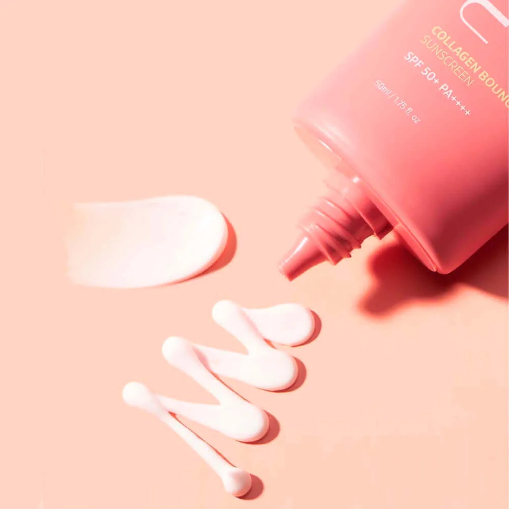 Коллагеновый солнцезащитный крем с пептидами BLIV:U Collagen Bouncing Sunscreen SPF50+PA++++