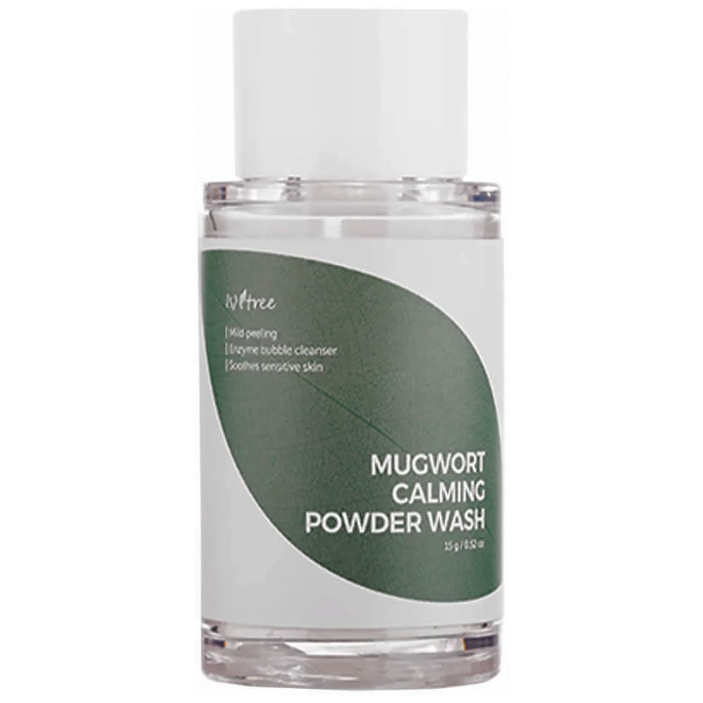 Успокаивающая энзимная пудра с полынью IsNtree Mugwort Calming Powder Wash