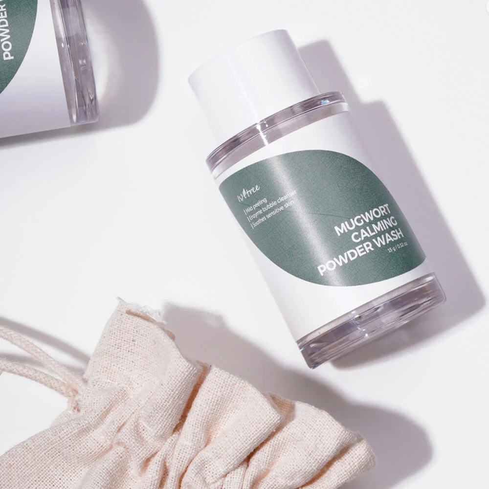 Успокаивающая энзимная пудра с полынью IsNtree Mugwort Calming Powder Wash
