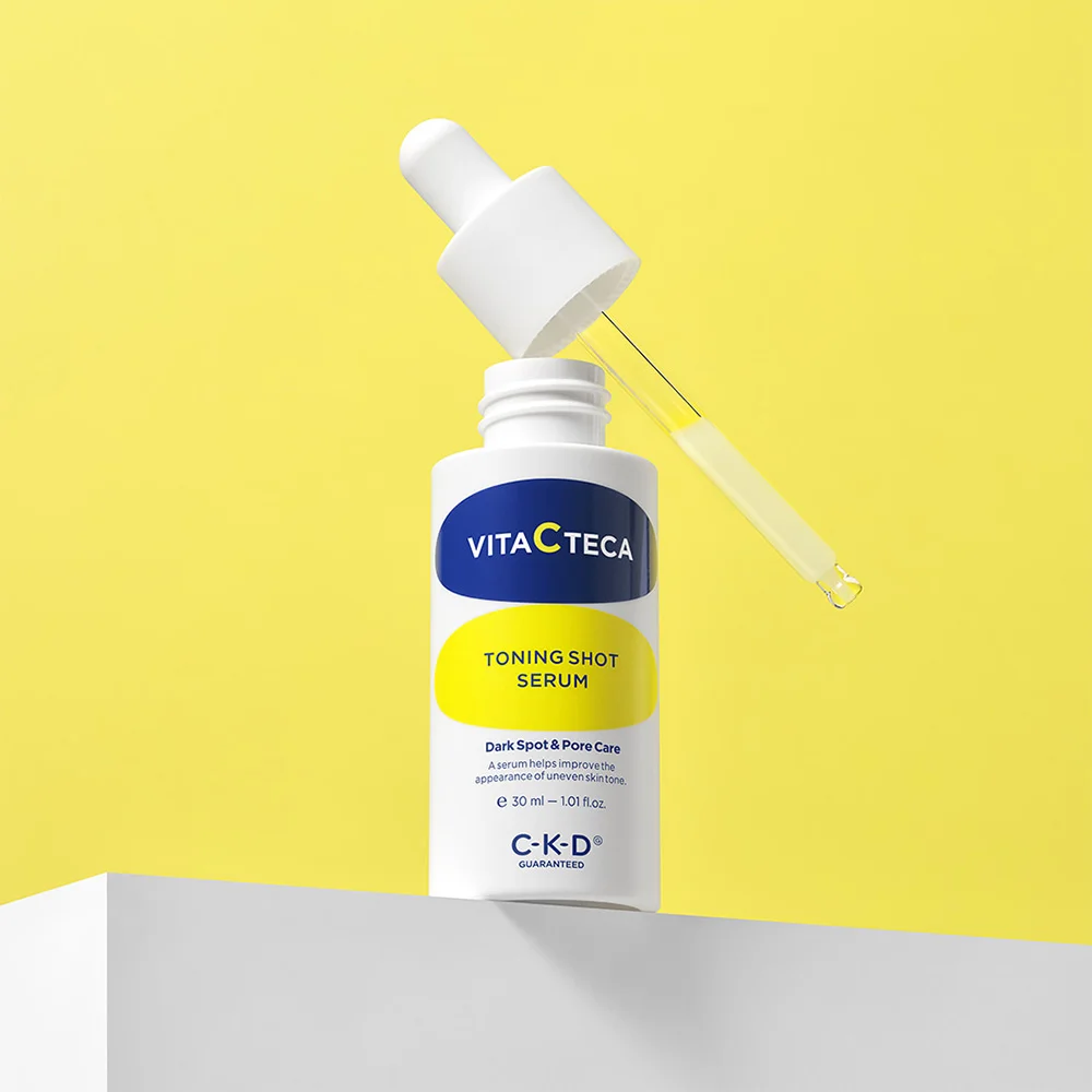 Осветляющая сыворотка с витамином С и микроиглами CKD Vita C Teca Toning Shot Serum