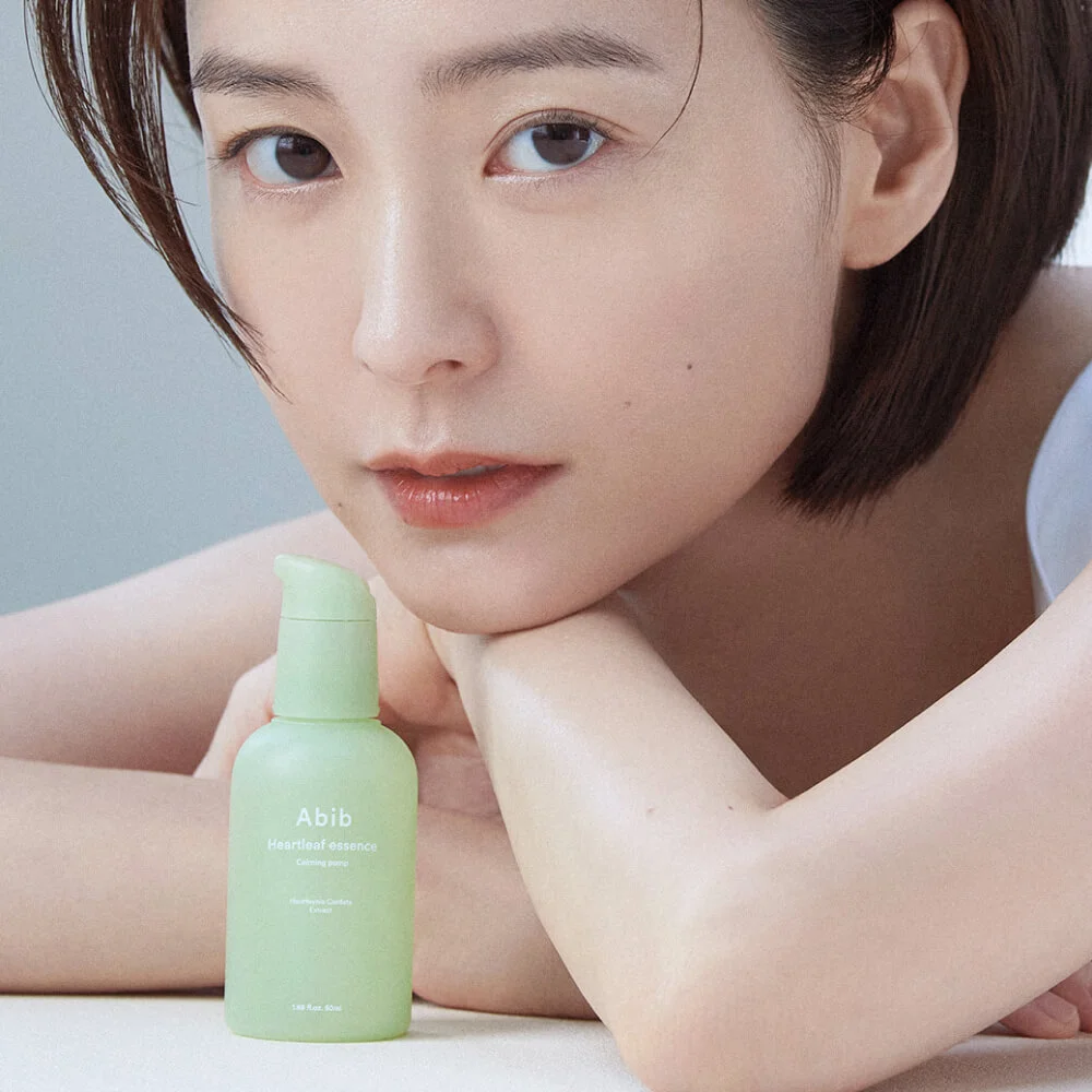 Успокаивающая эссенция с экстрактом хауттюйнии Abib Heartleaf Essence Calming Pump 