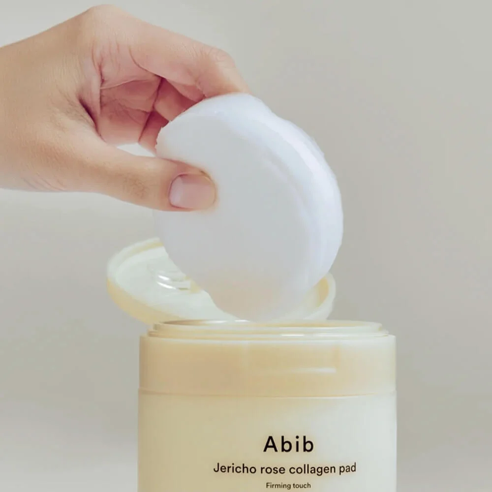 Питательные тонер-пэды Abib Jericho Rose Collagen Pad Firming Touch
