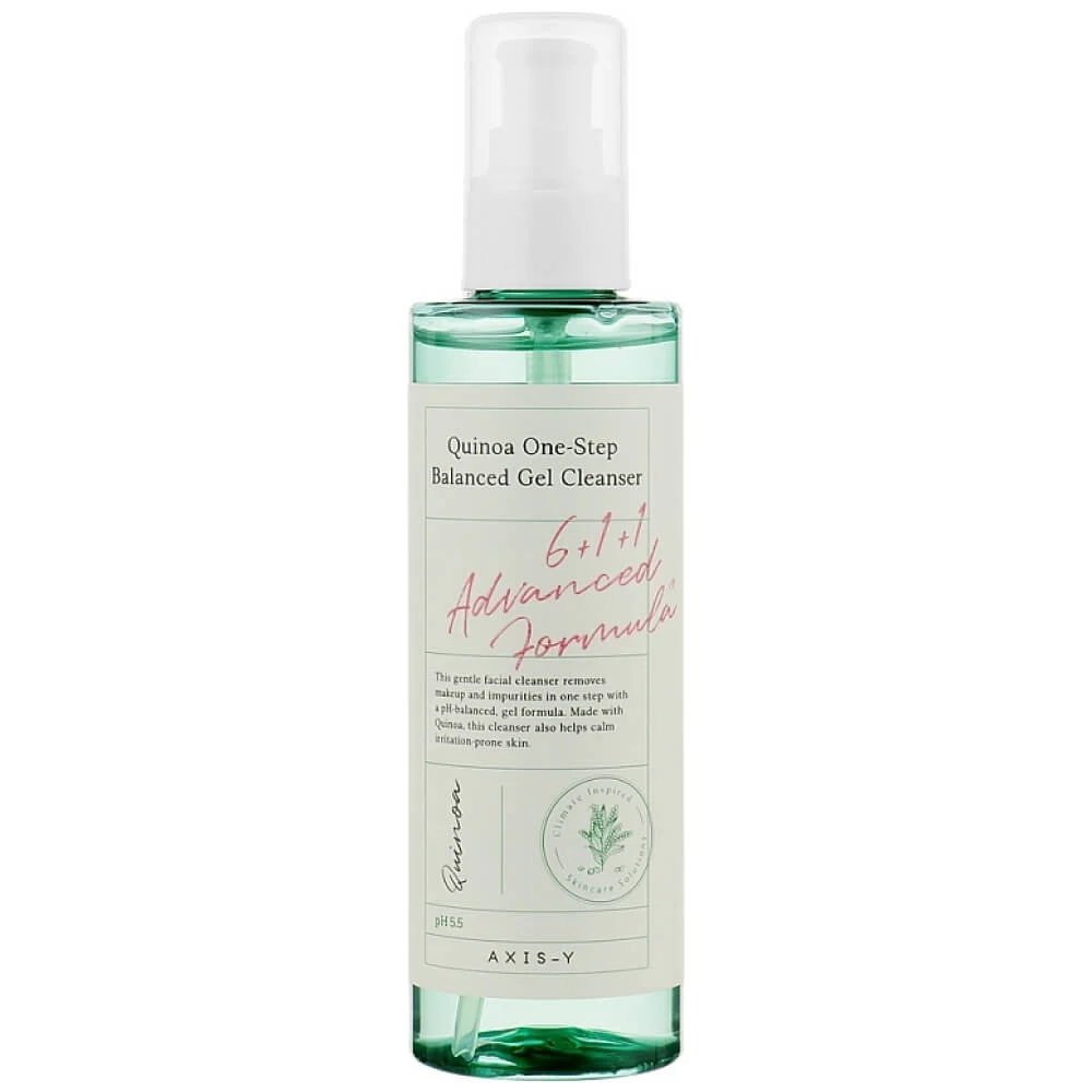 Универсальный очищающий гель с киноа AXIS-Y Quinoa One Step Balanced Gel Cleanser
