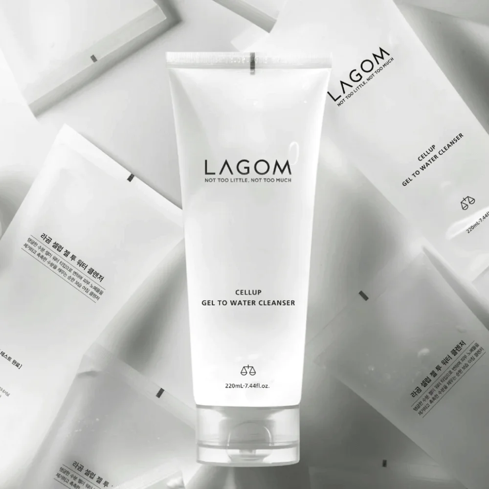 Гель с мочевиной для деликатного умывания Lagom Cellup Gel To Water Cleanser
