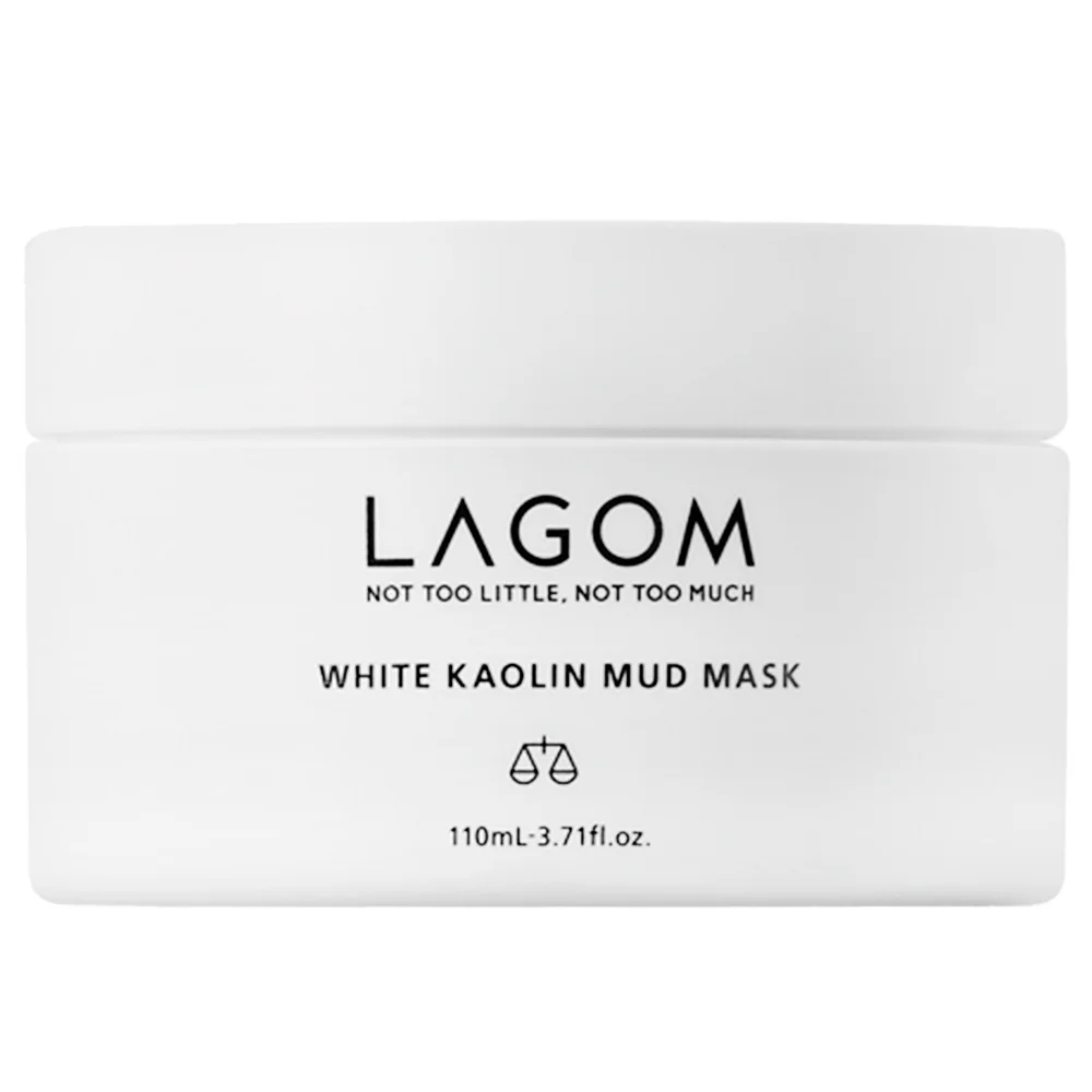 Отшелушивающая глиняная маска Lagom White Kaolin Mud Mask