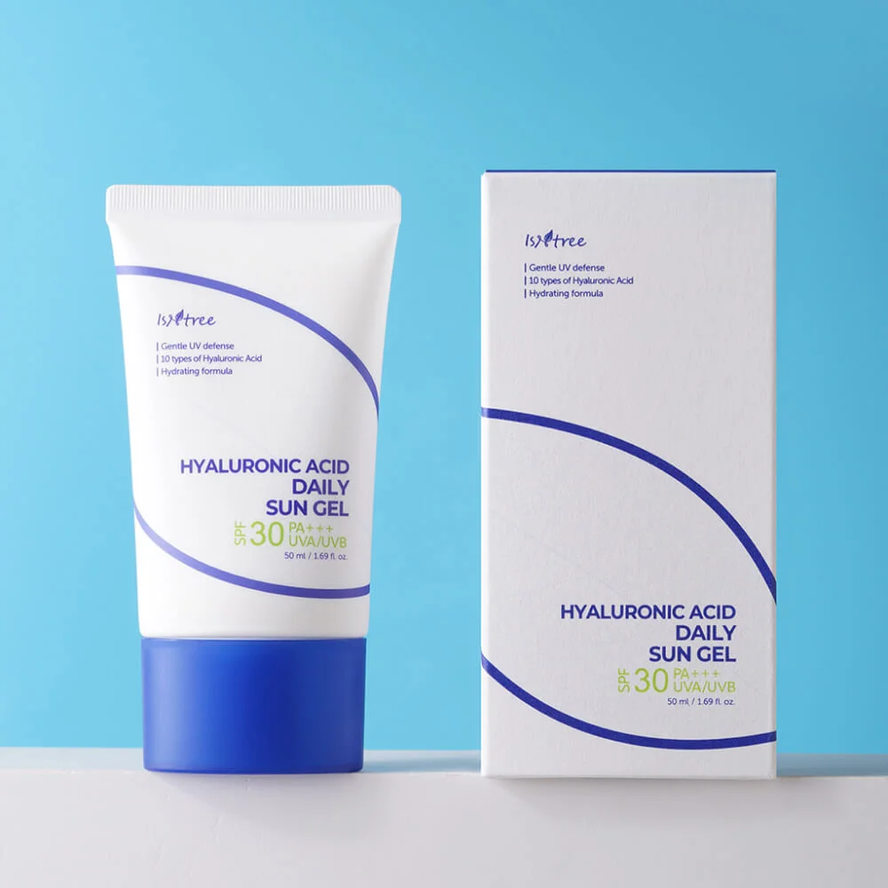 Солнцезащитный гель для ежедневного использования IsNtree Hyaluronic Acid Daily Sun Gel SPF30 PA+++