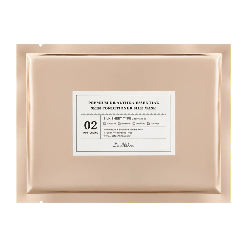 Ультратонкая шёлковая маска с гамамелисом Dr. Althea Premium Essential Skin Conditioner Silk Mask