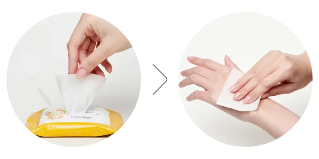 Очищающие салфетки ATOPALM Pure Sun Cleansing Pad