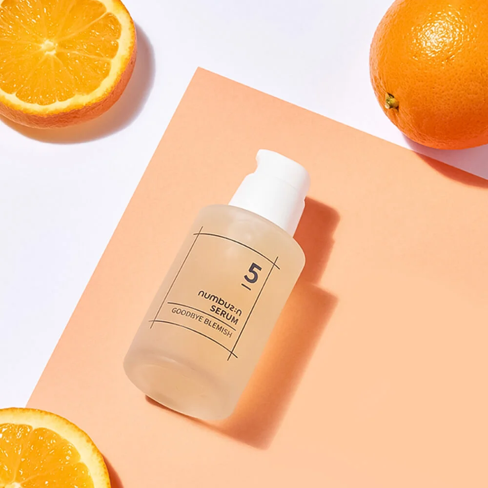 Осветляющая сыворотка от постакне с облепихой и витамином C numbuzin No.5 Goodbye Blemish Serum